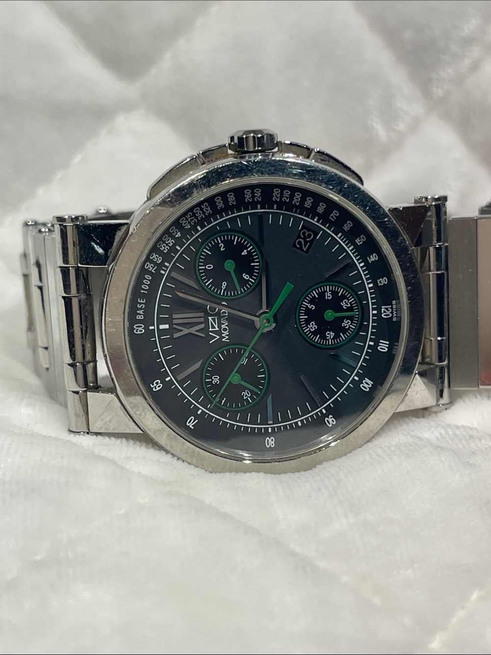 Movado Vizio 38mm gray dial - Picture 6 of 6